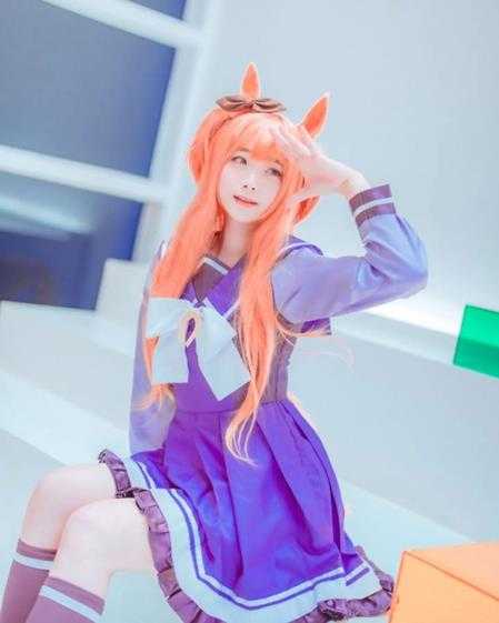 黑丝美腿格外诱人！清纯系韩妹Coser“luppicos”赏