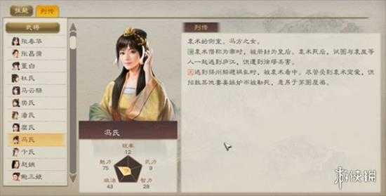 《三国志8重制版》全女将一览