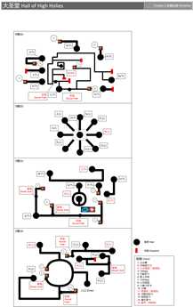 《勇气默示录2》第三章大圣堂迷宫地图一览