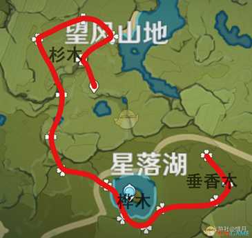 《原神》木材高效砍伐路线分享