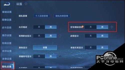 王者荣耀好友精彩回放不展示设置方法【详解】